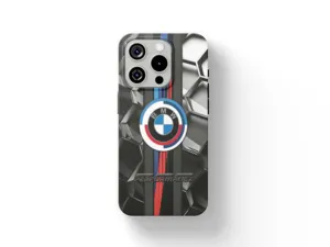 BMW Coque Silicone Smartphone Style Résistant Moderne